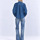 Denim Bluse Emma in Stone