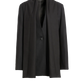 Blazer Scarf in Black