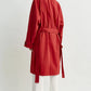 Coat Light Spring Trench in Poppy