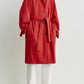 Coat Light Spring Trench in Poppy