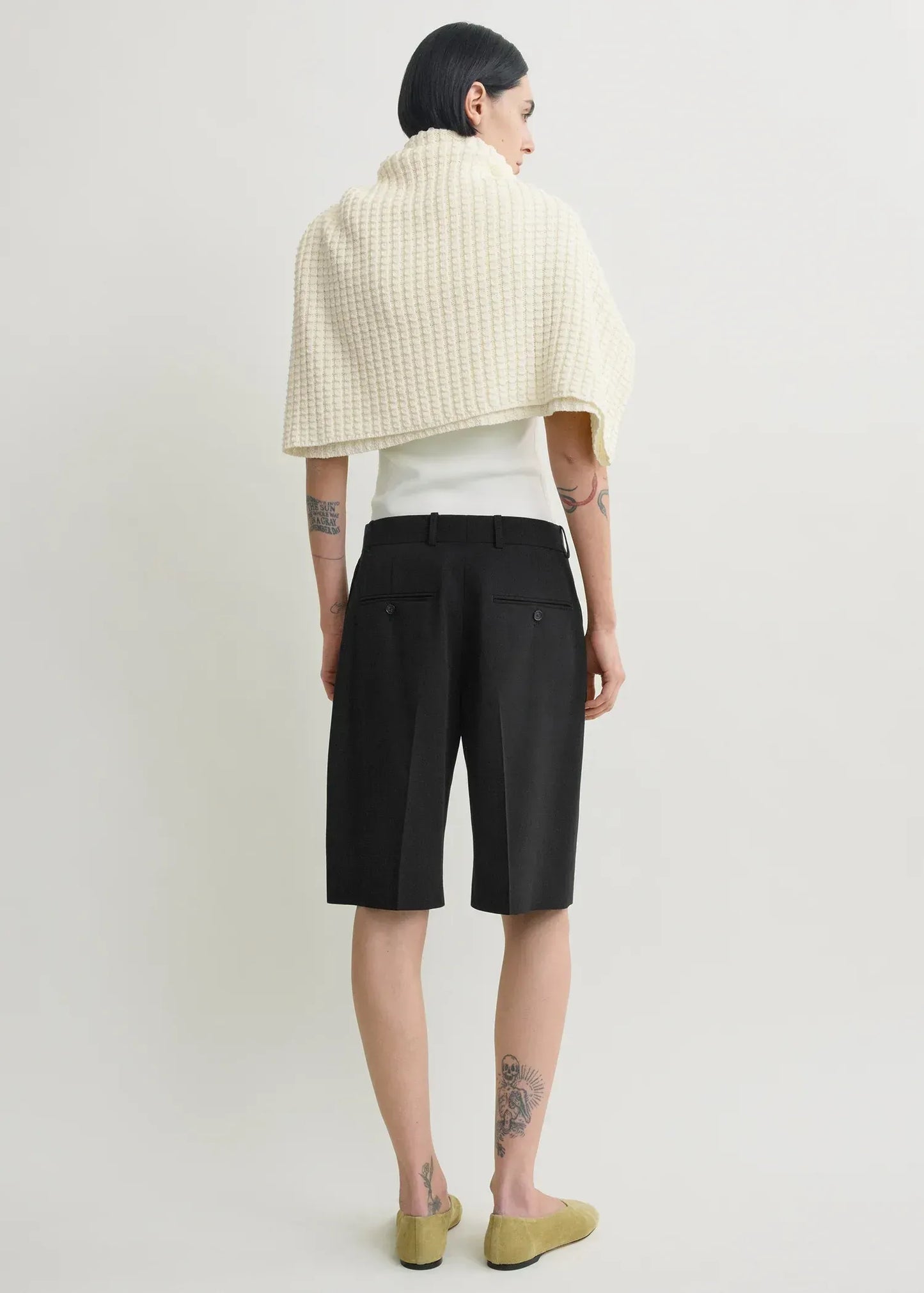 Shorts Wide Fluid in Black