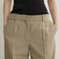 Wide Fluid Shorts in Taupe